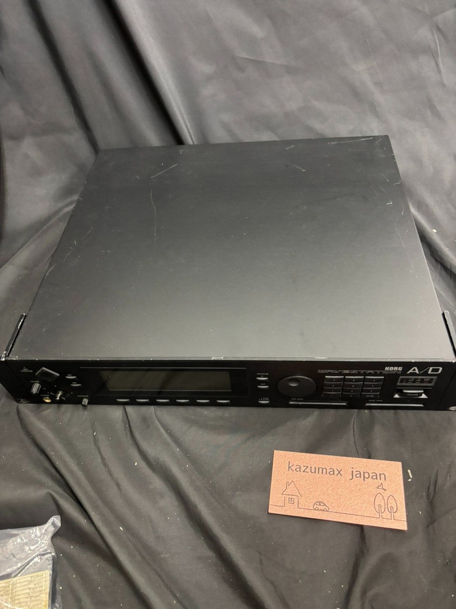 Korg Wavestation A D Rack Synthesizer Sound Module Tested