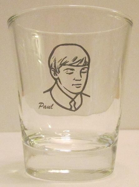 Beatles Paul 1½ Shot Glass