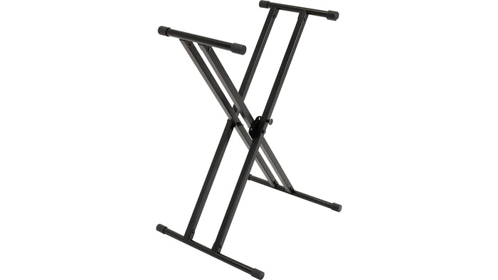 Used Ultimate Support IQ2000 keyboard stand-open box