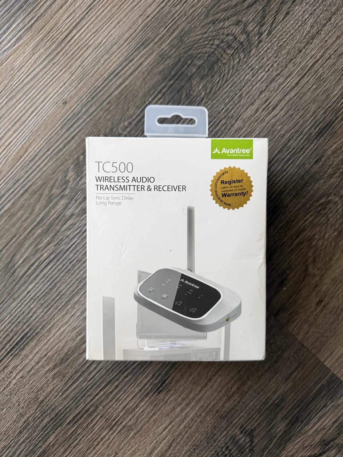Avantree TC 500 Long-range Wireless Audio Transmitter And Receiver Open Box