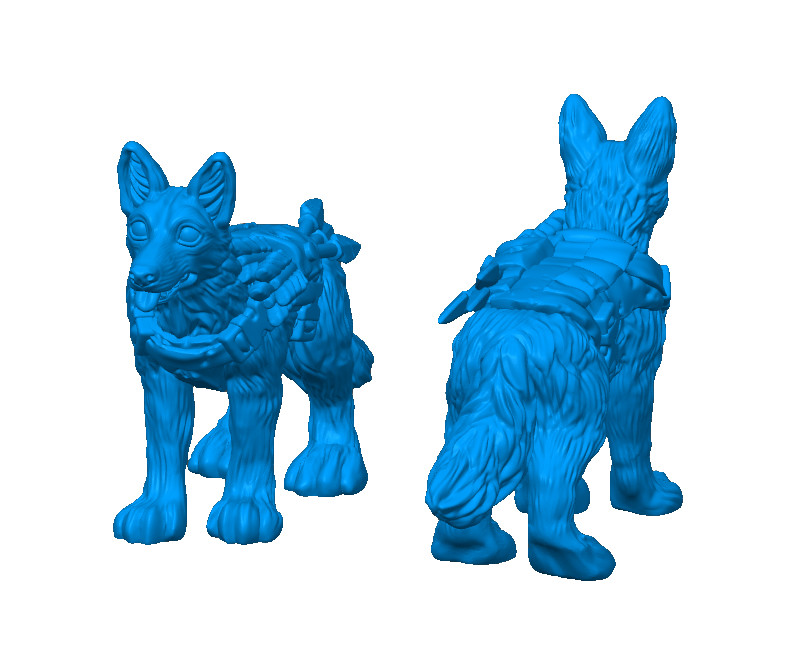 Survivor Arrow the Dog - Pose 2 | World in Ruins | Safehold | 32mm