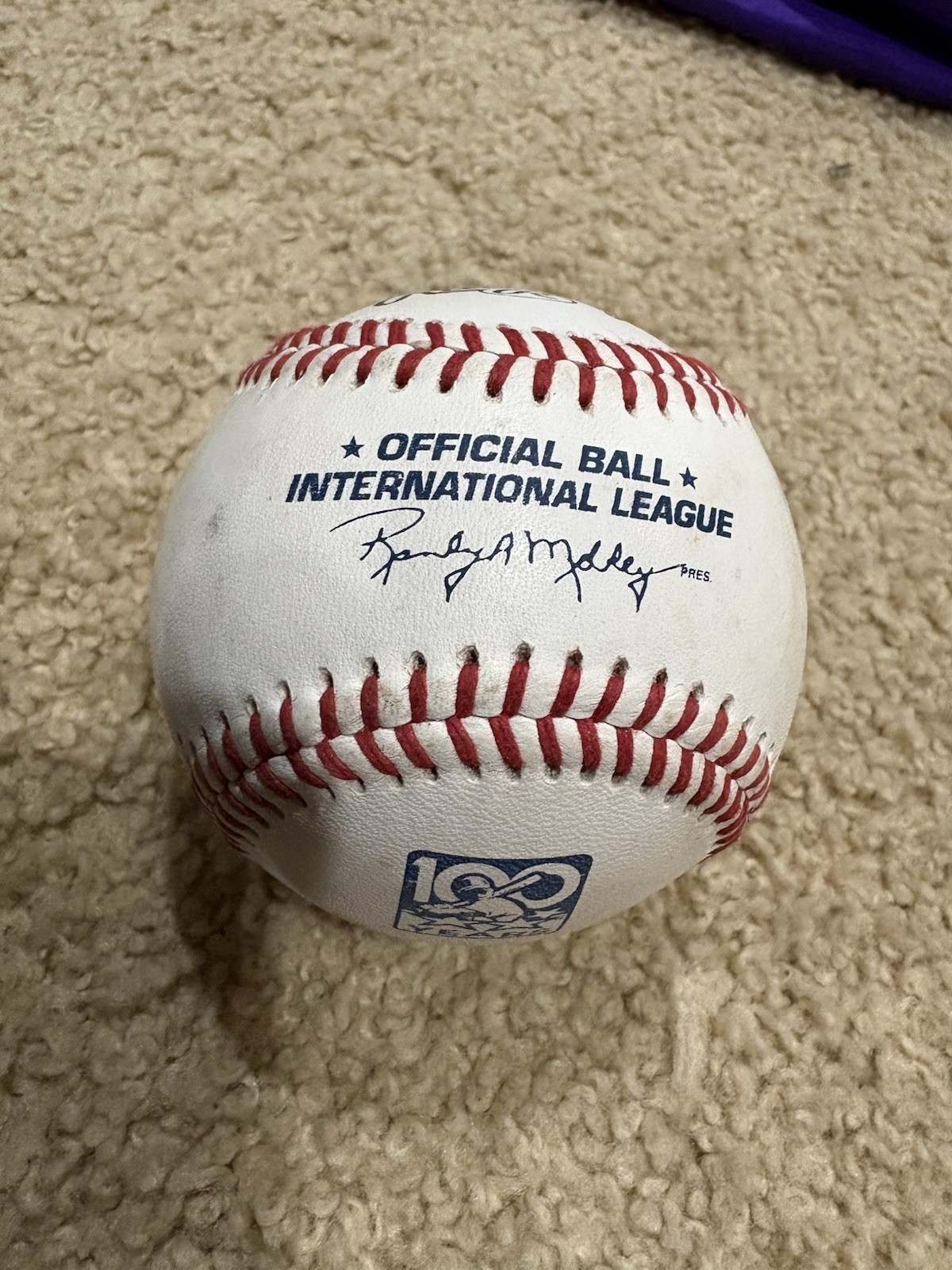 Rawlings International League 100 Year Anniversary Official Baseball .