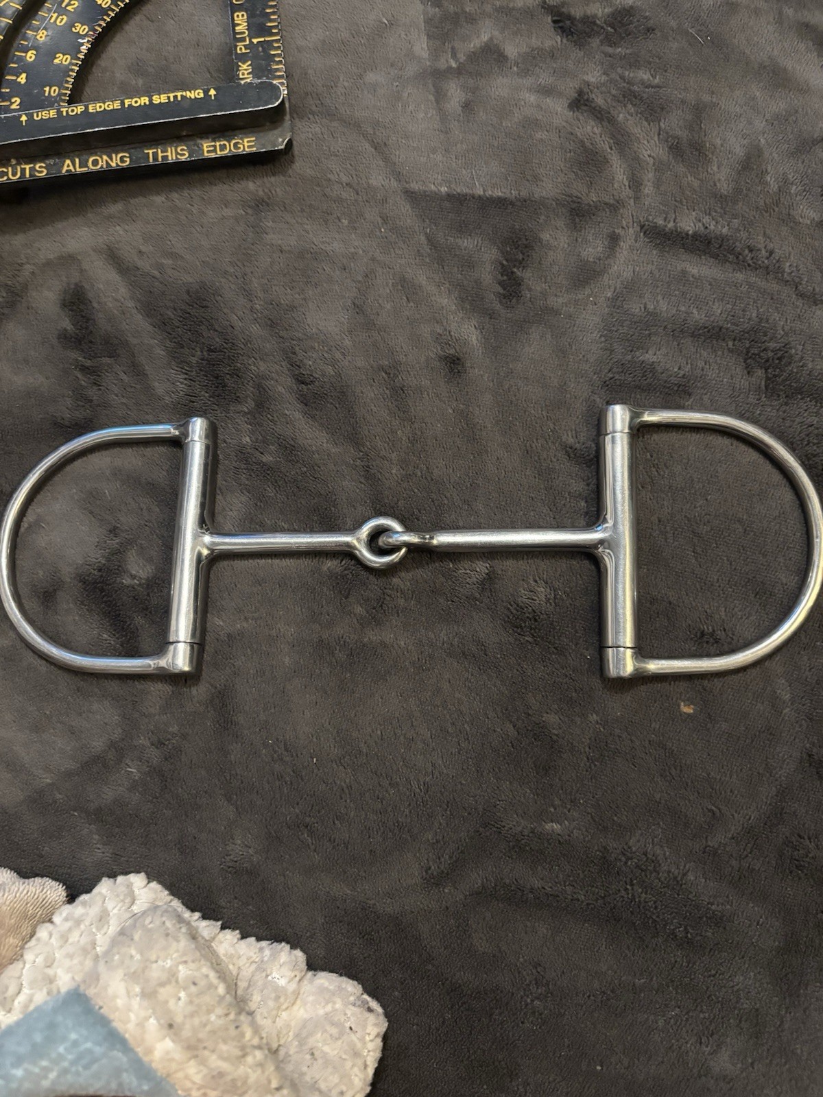 Stainless Steel Snaffle Bit 5.5” “King Dee Model By Centaur”