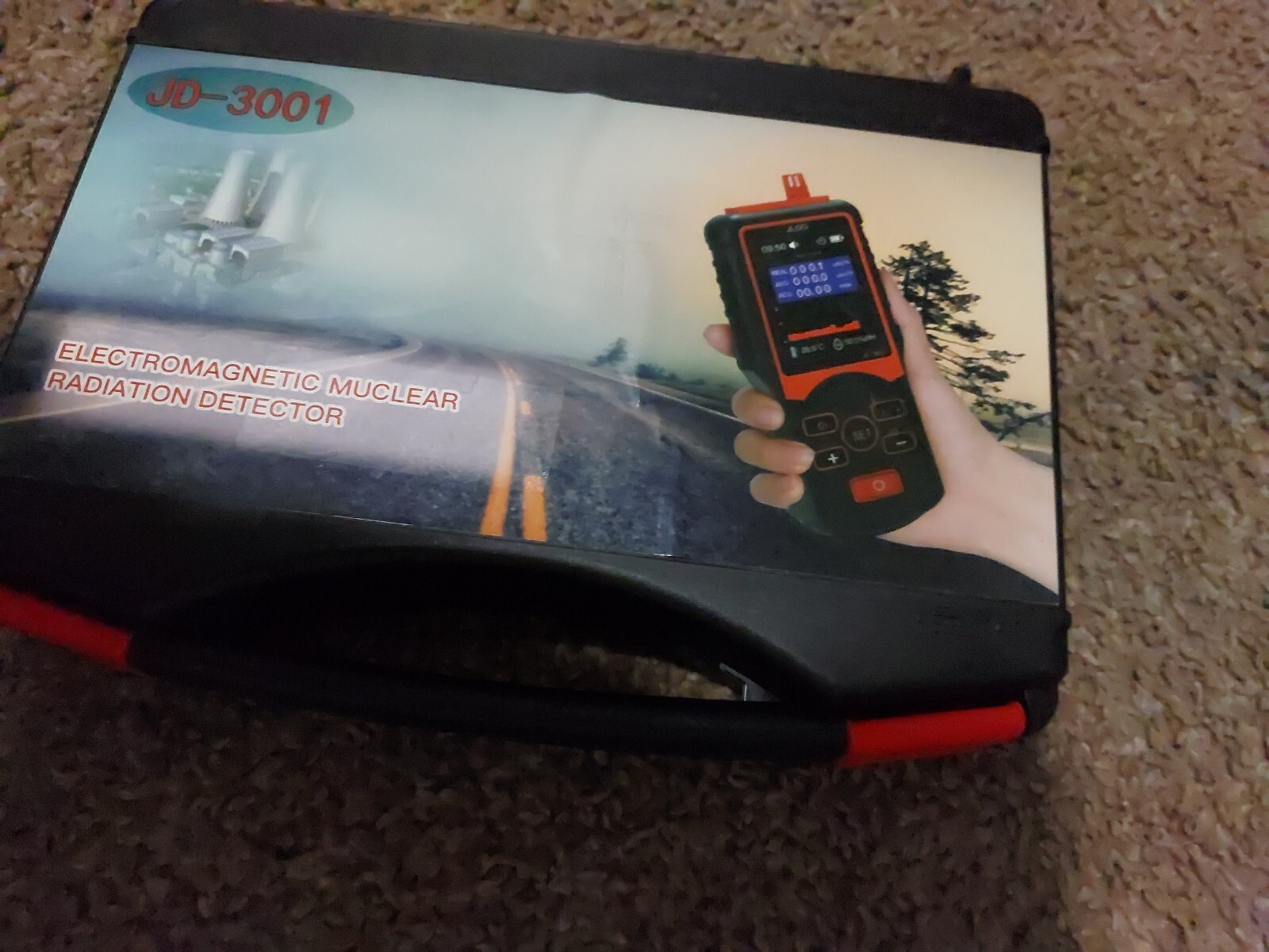 JD3001 Geiger Counter Electromagnetic Nuclear Radiation Detector Dosimeter Monit