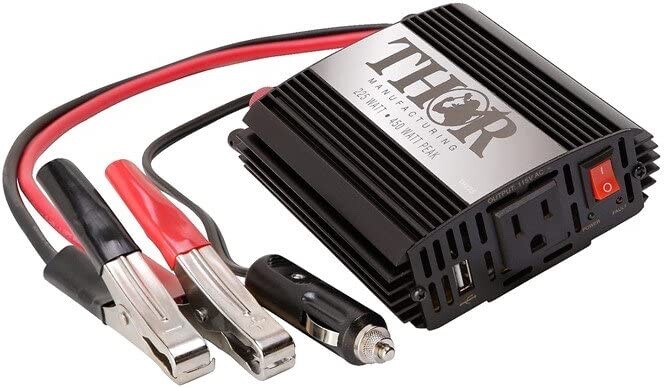 THOR 225 Watt POWER INVERTER 12 VOLT  450 Watt Peak 450W max power