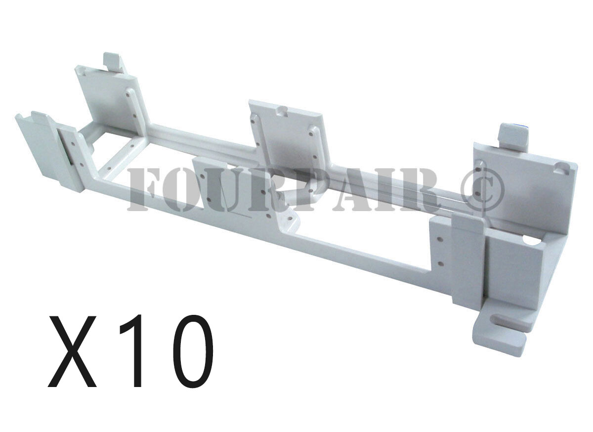 10 Pack Lot - 89D Wall Mount Stand-Off Bracket for 50 Pair 66 Punch Down Block
