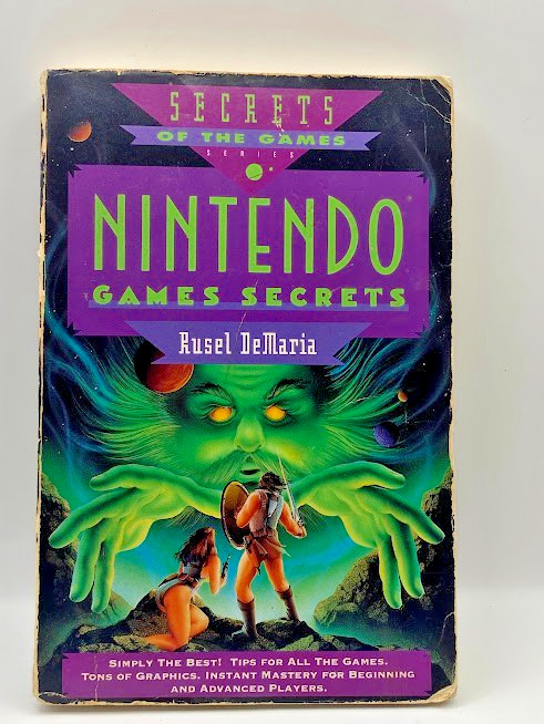 1990 Secrets of the Games Nintendo Game Secrets Book By Rusel DeMaria