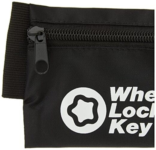 McGard 70007 Wheel Key Lock Storage Pouch, Black