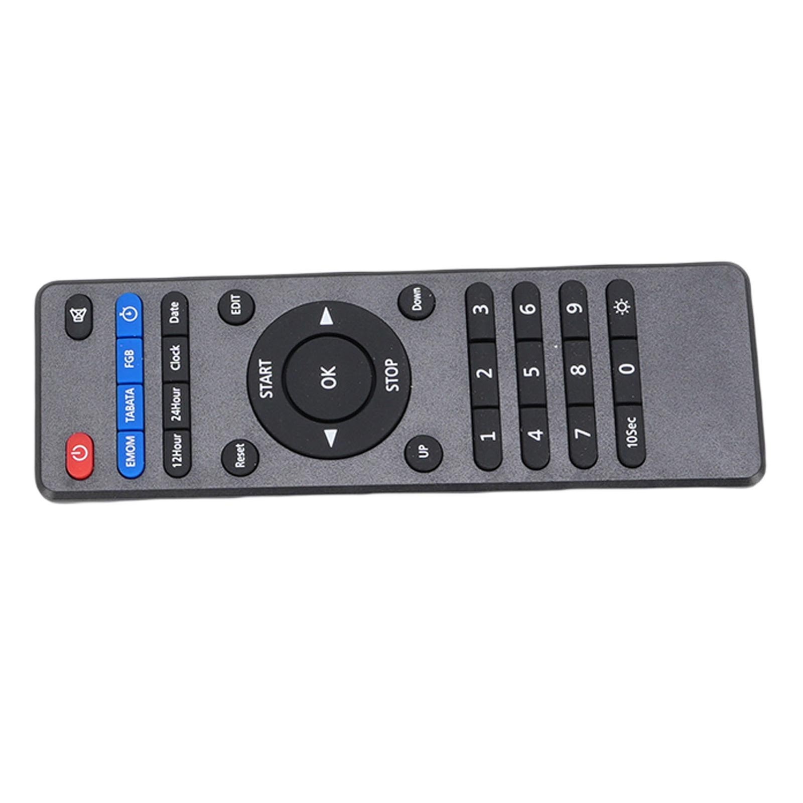 Interval Fitness Timer Versatile With Remote Control For Gyms Easy To Use