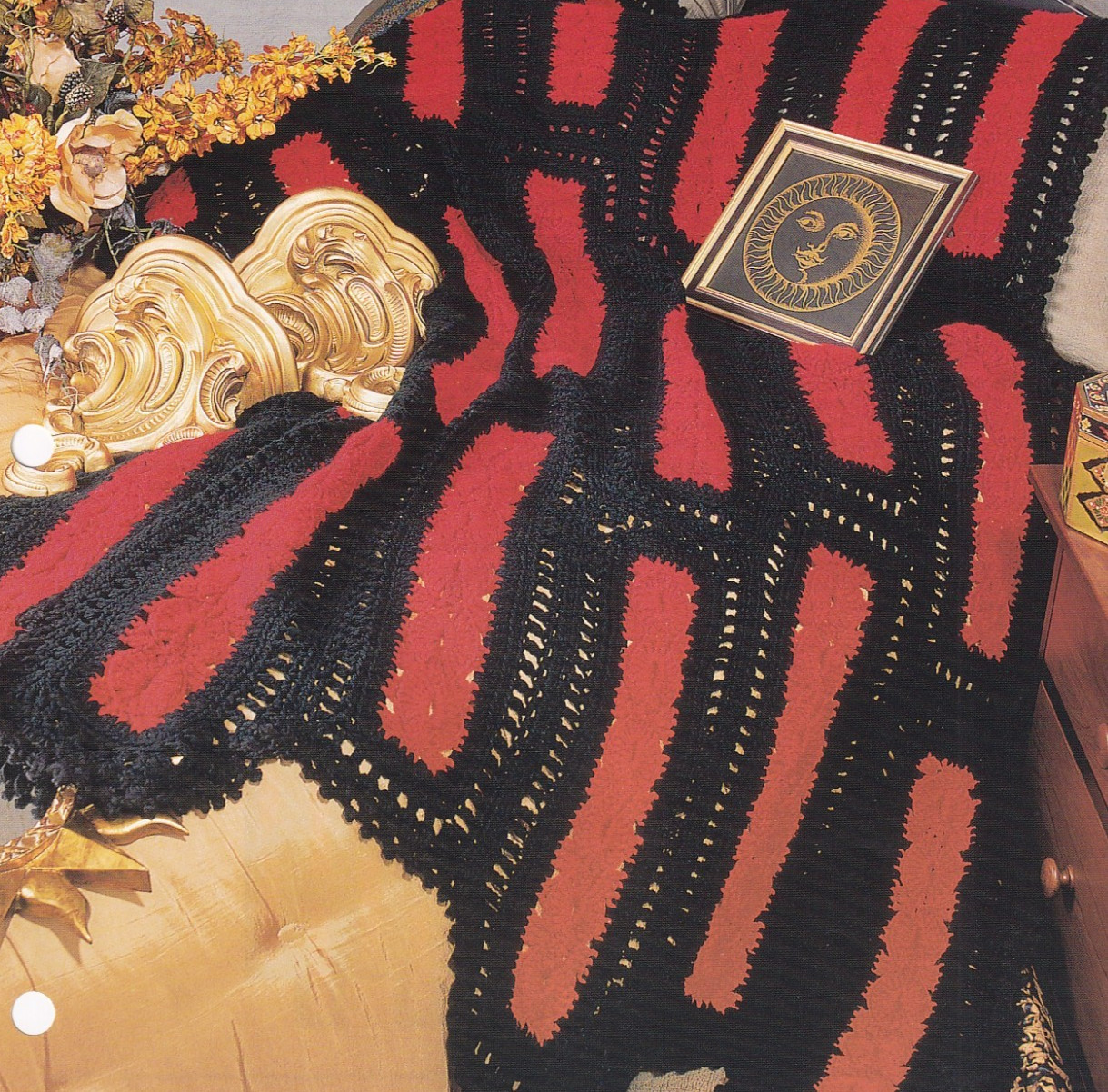 Crochet Afghan Pattern STRIP MOTIF AFGHAN Instructions Annie's