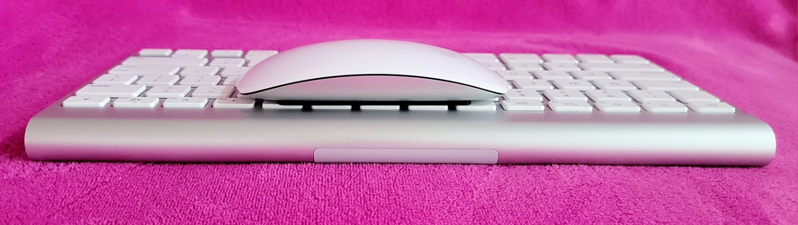 Apple A1314 Bluetooth Wireless Keyboard w/ A1296 Magic Mouse **Tested, Working!