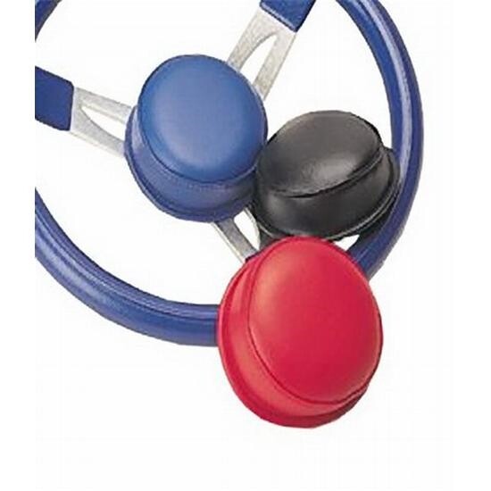 Red - 3-Spoke Steering Wheel Center Nose Pads