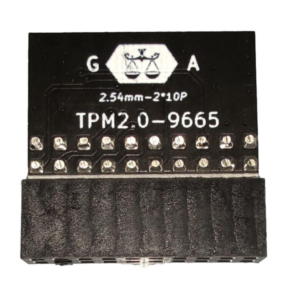 20-pin ASUS TPM-L R2.0/Gigabyte GC-TPM2.0 fit Module Platform Trust