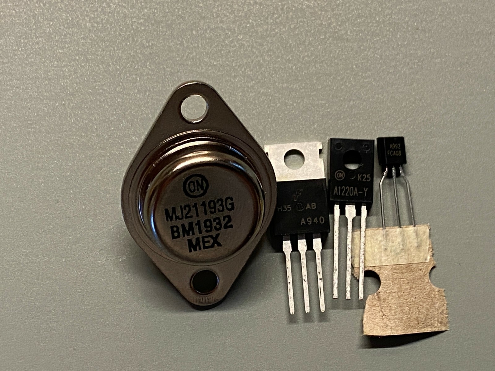 New OnSemi Transistors for Vintage Stereo Repair All the common ones mix & match