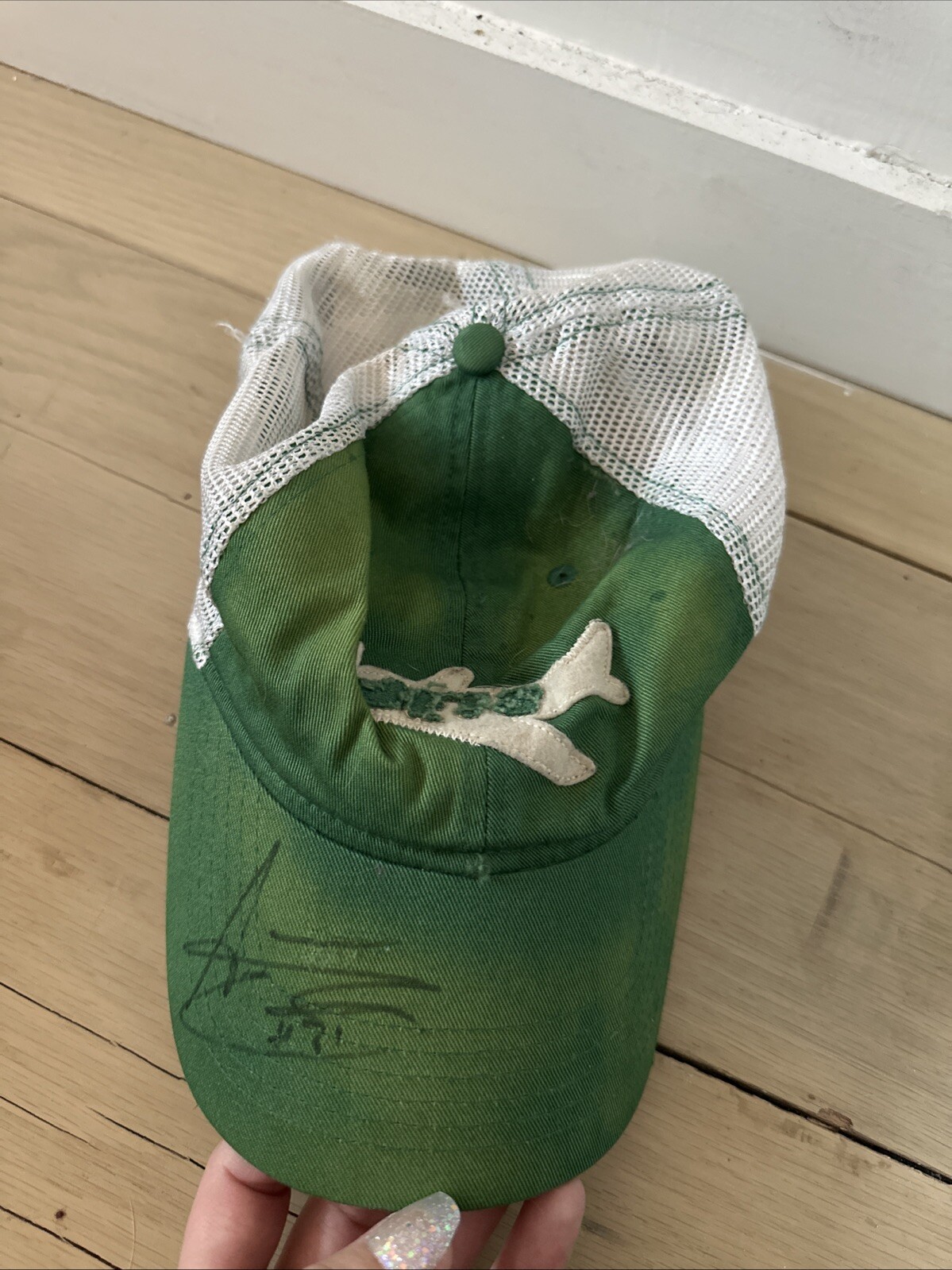 Aaron Glenn Signed Hat