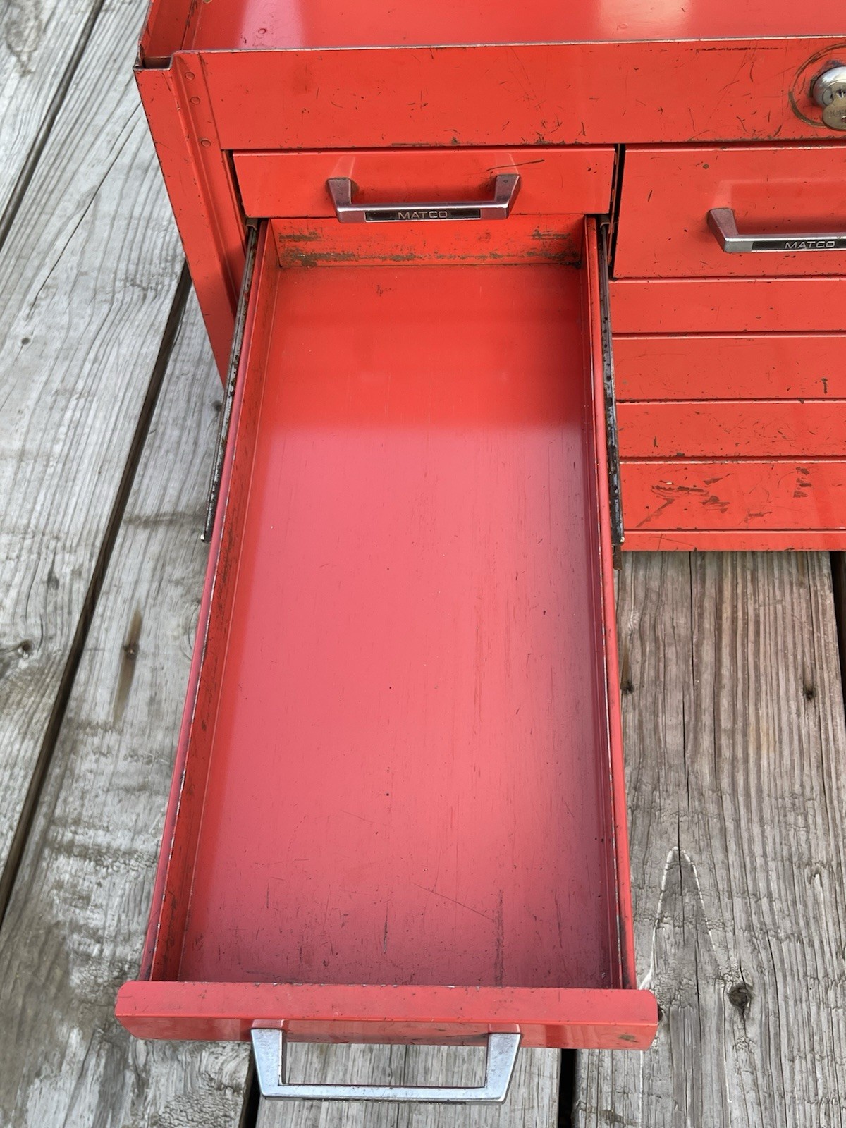 Matco Tool Chest Box Heavy Duty Mechanic Toolbox Used