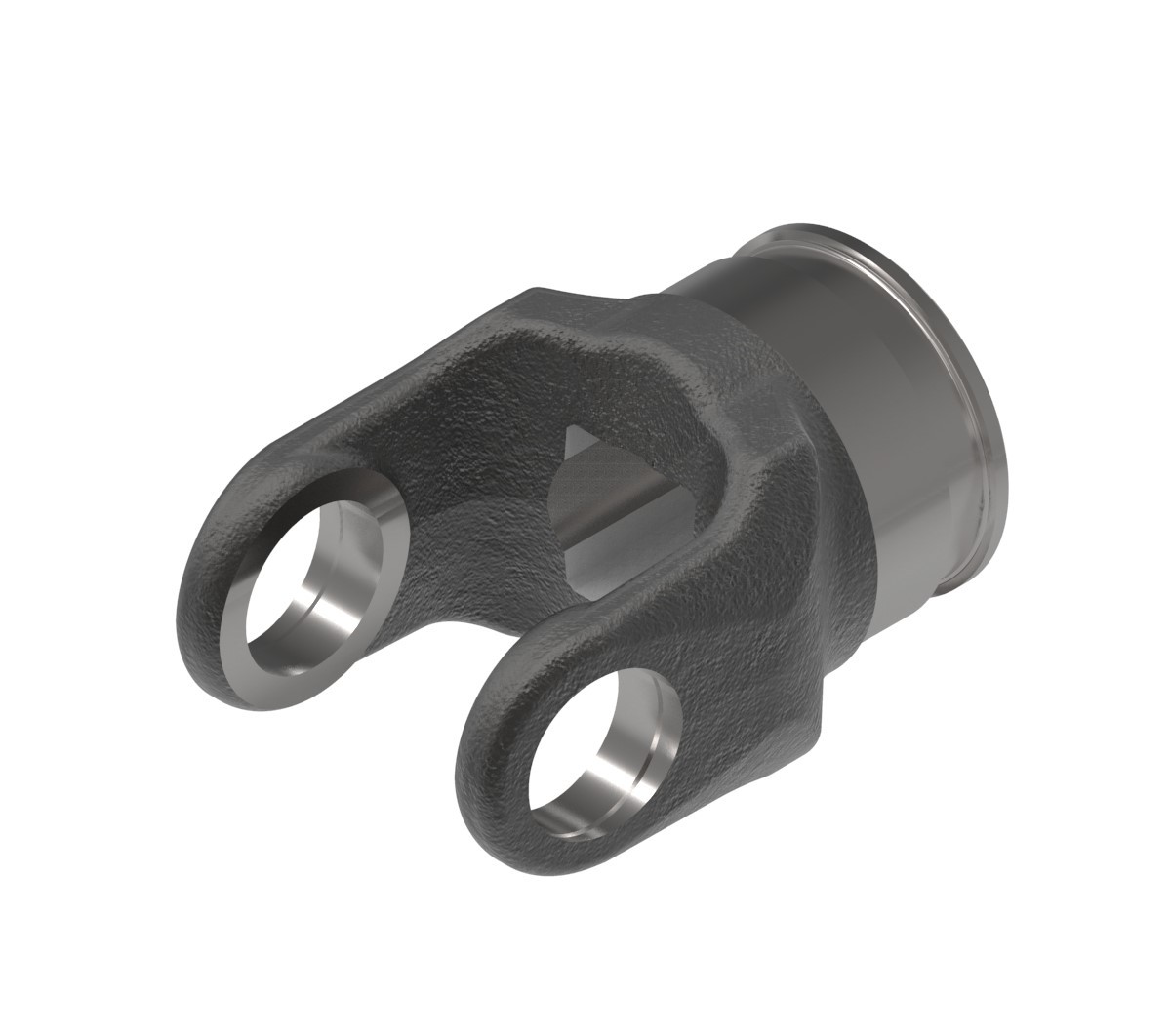 Weasler 1" x 1-1/8" Rectangle Bore Shaft Weld Yoke 12N Series 300-1200