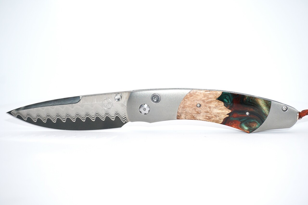 New William Henry Fire and Ice Pocket Knife B12
