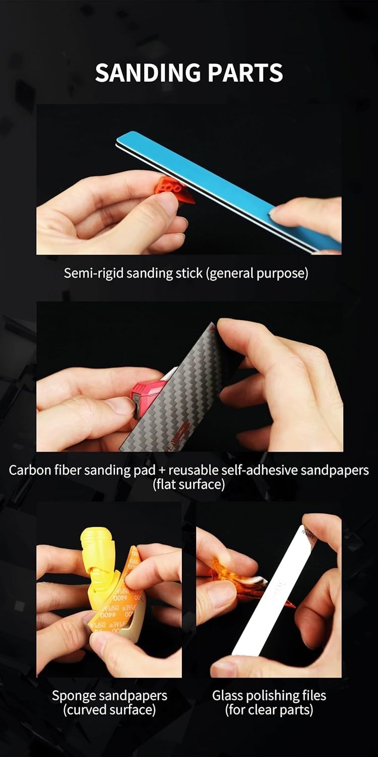 Precision Tool Combo for Crafting: Complete Set for Model Building Enthusiasts