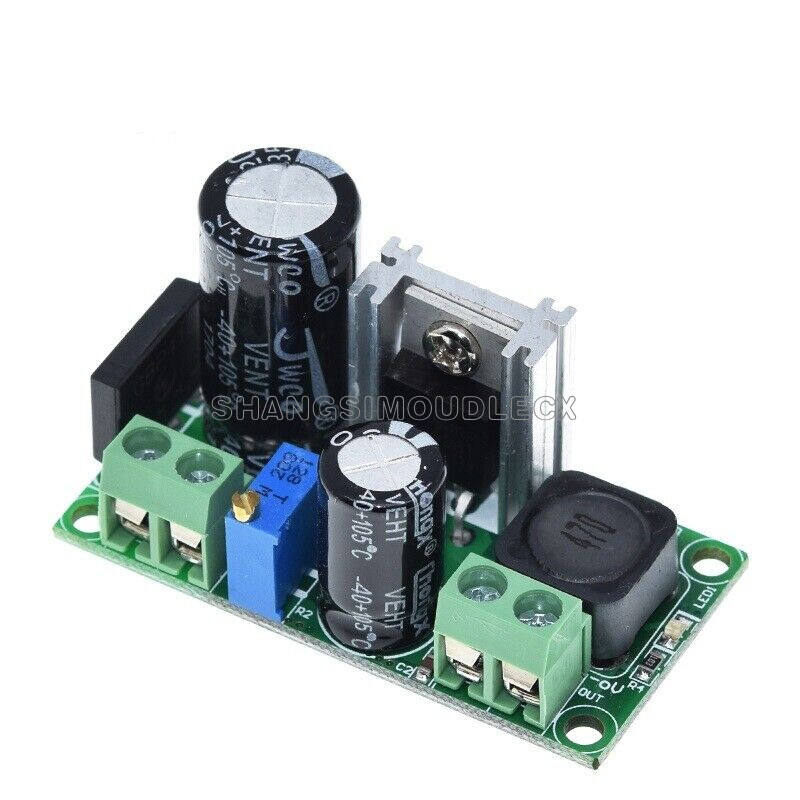 3.3V 5V 6V 9V 12V 24V AC DC To DC Buck Step Down Adjustable Volt Converter