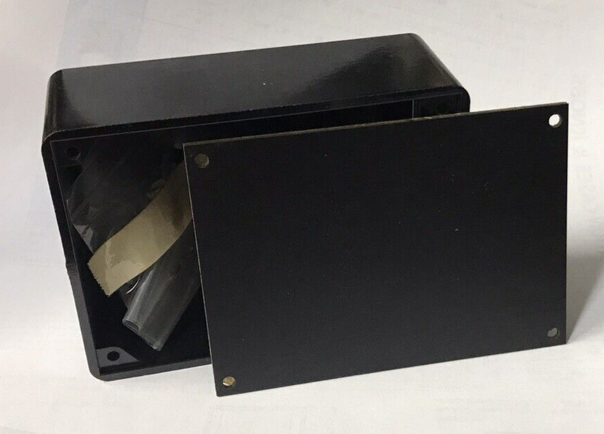 NEW KEYSTONE THERMOSET PLASTIC PROJECT BOX #703-4" X 2.8" X 1.5"- HAM RADIO