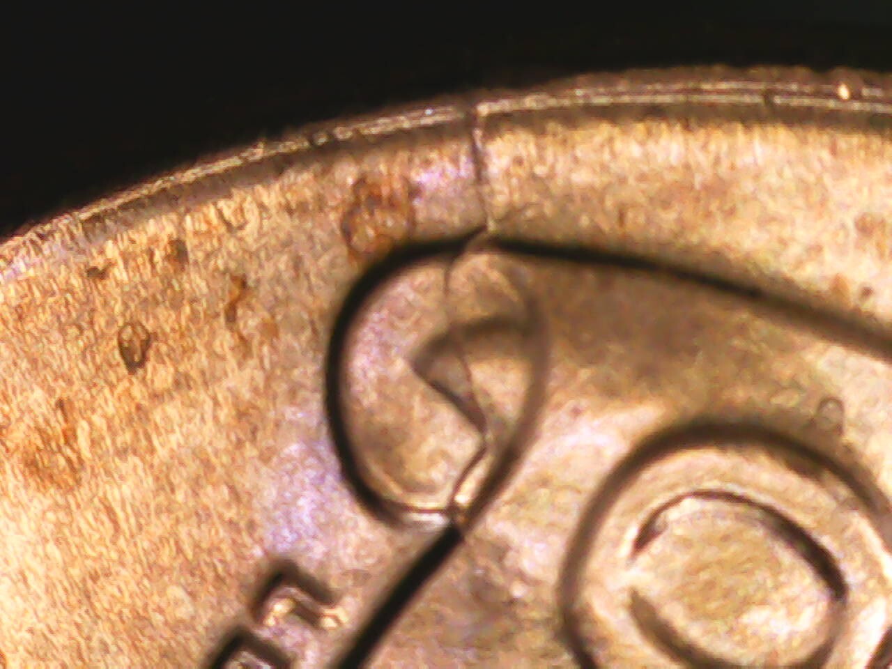 2023 Penny Die Crack Reverse