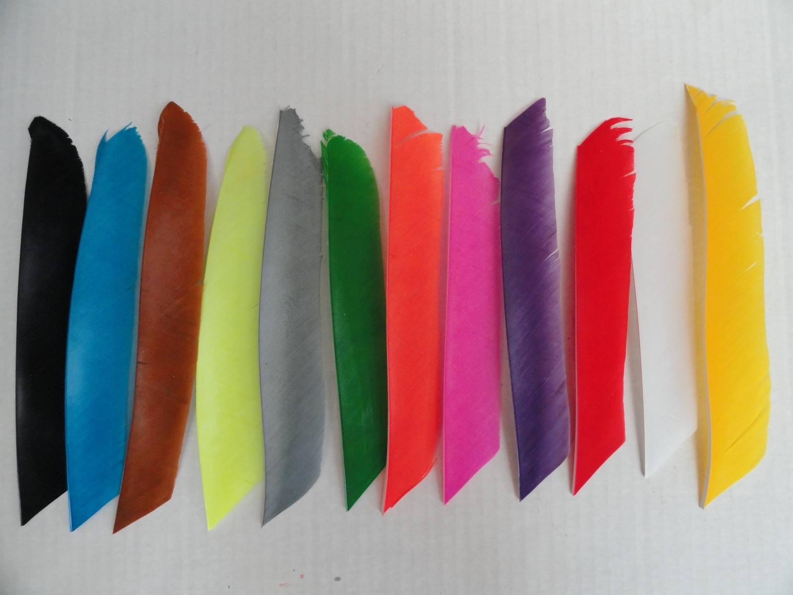 TrueFlight Full Length Feathers - 100 Pack, RW or LW