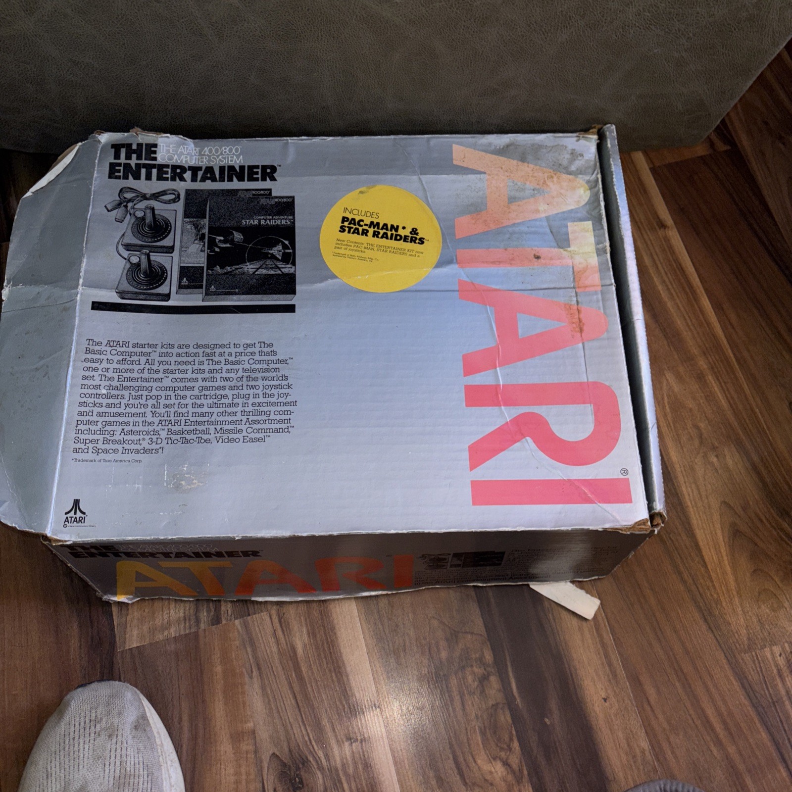The Atari 400/800 Computer System Programmer Basic *Box And Inserts Manual #bc