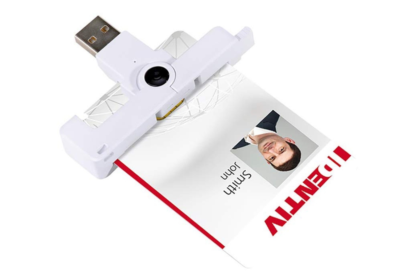 SCR3500 Smartfold Smart Card Reader | ISO7816 compliant reader with USB and S...