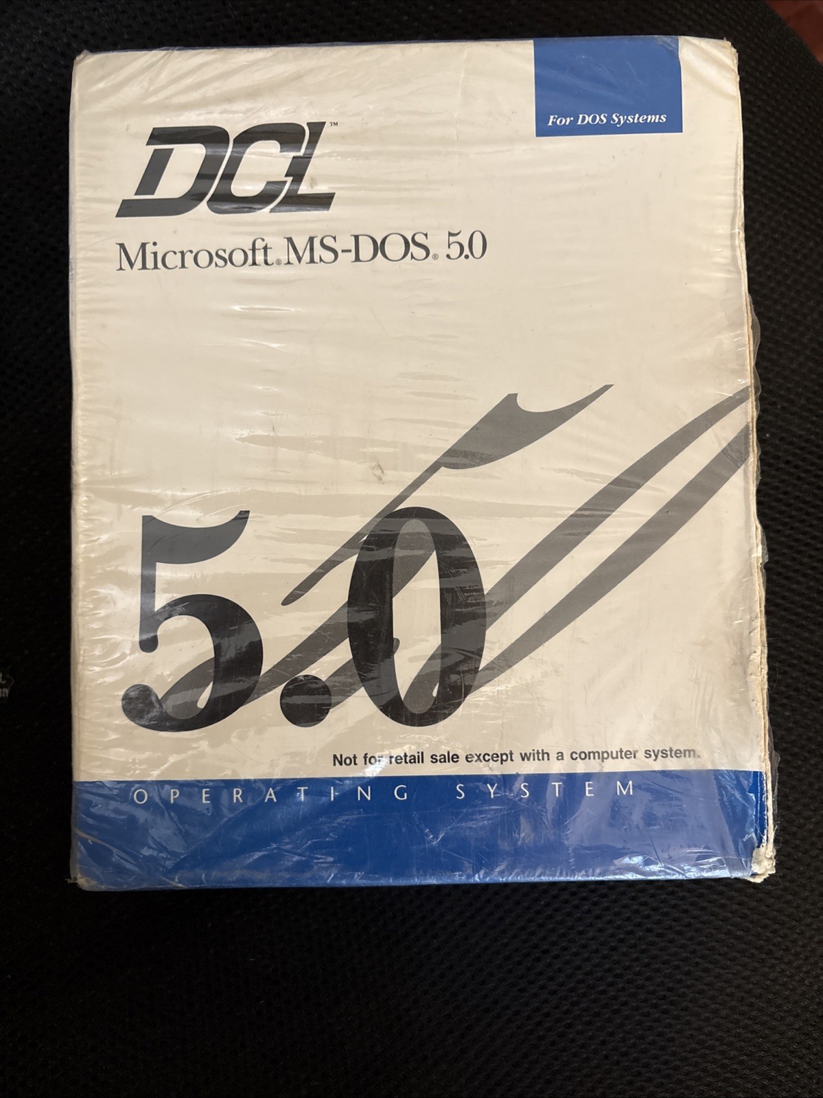 DCL MS-DOS 5.0 Operating System Factory Sealed Includes Manuals Floppy Discs USA