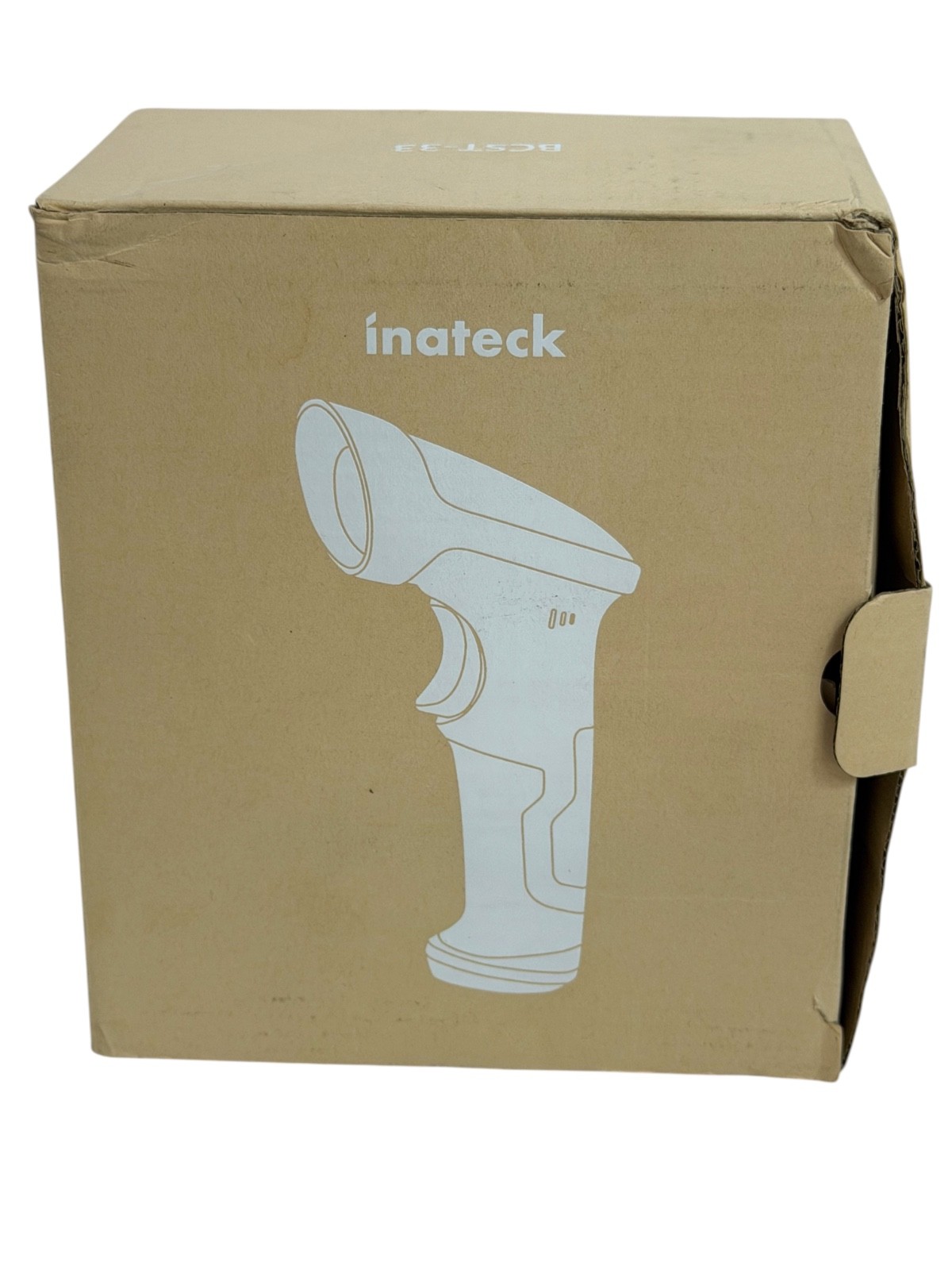 Inateck BCST-33 USB Barcode Scanner With Intelligent Stand - Black -Open Box