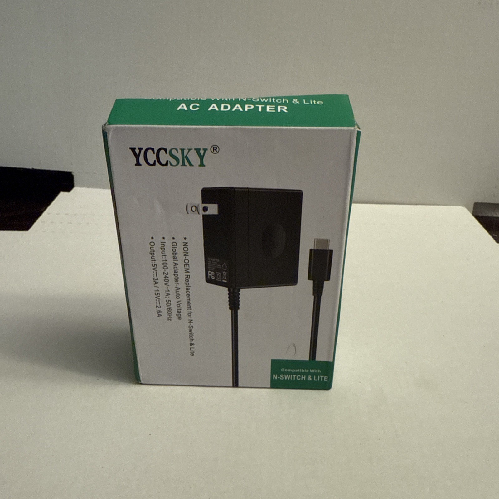 YCCSKY Charger for Nintendo Switch,AC Adapter for Nintendo Switch, J05
