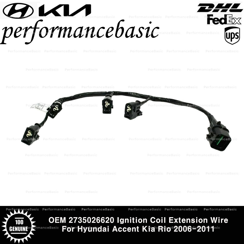OEM 2735026620 Ignition Coil Extension Wire For Hyundai Accent Kia Rio 2006-2011