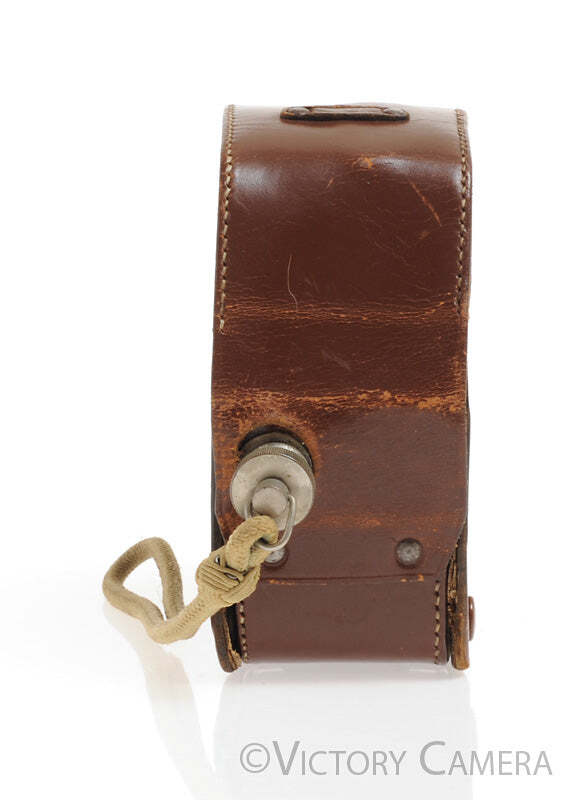 Bolex Brown Leather Ever Ready Case for B8 C8 [EXC]
