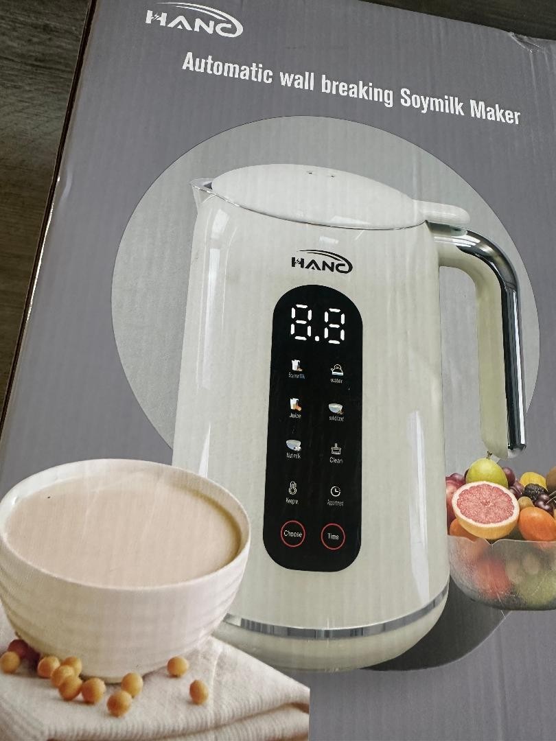 Nut Milk Maker Machine Appliance with Delay Start Keep Warm Boil Self Cleaning B