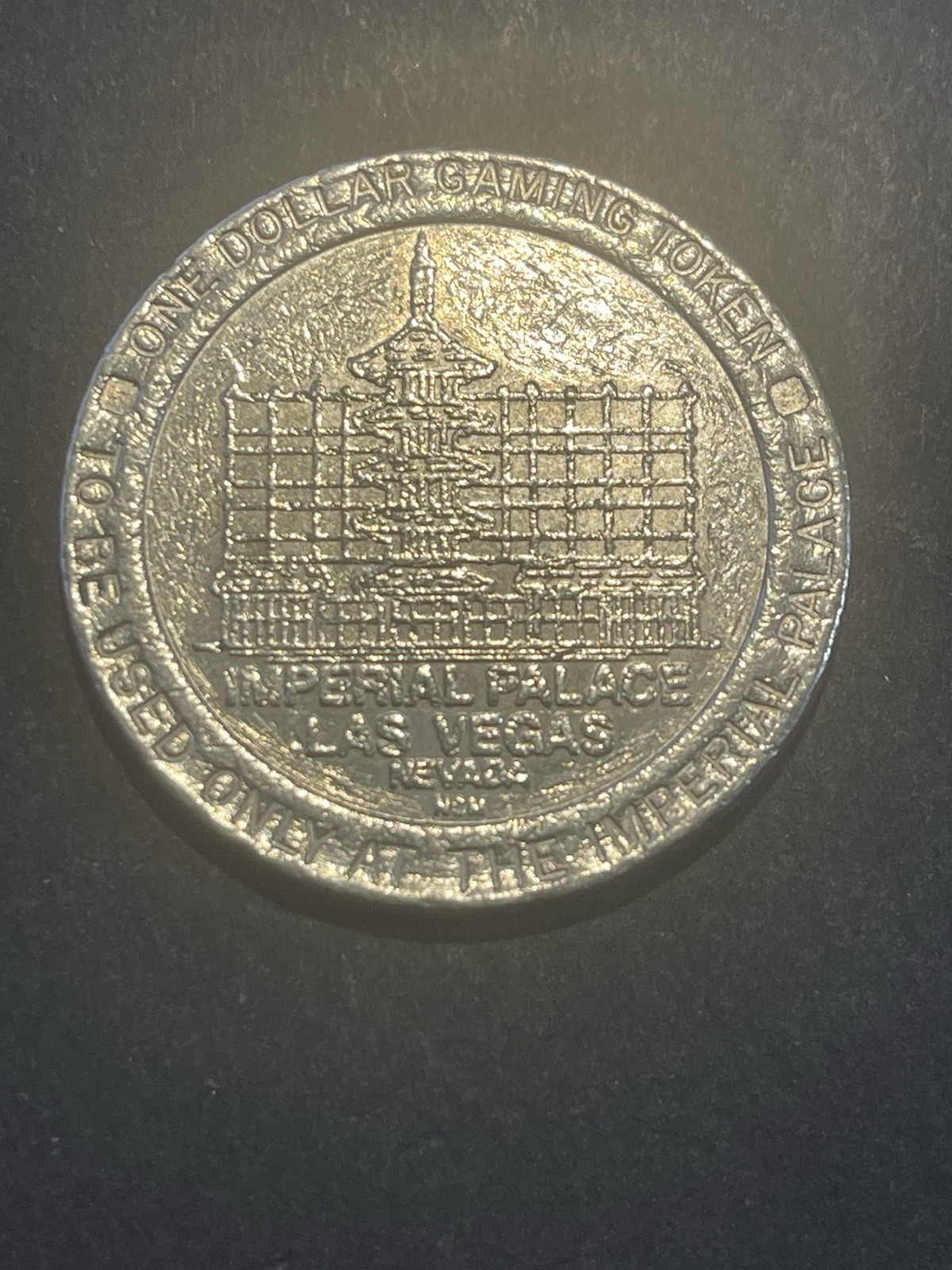Casino Token - Imperial Palace Casino $1 - Las Vegas Nevada - T487