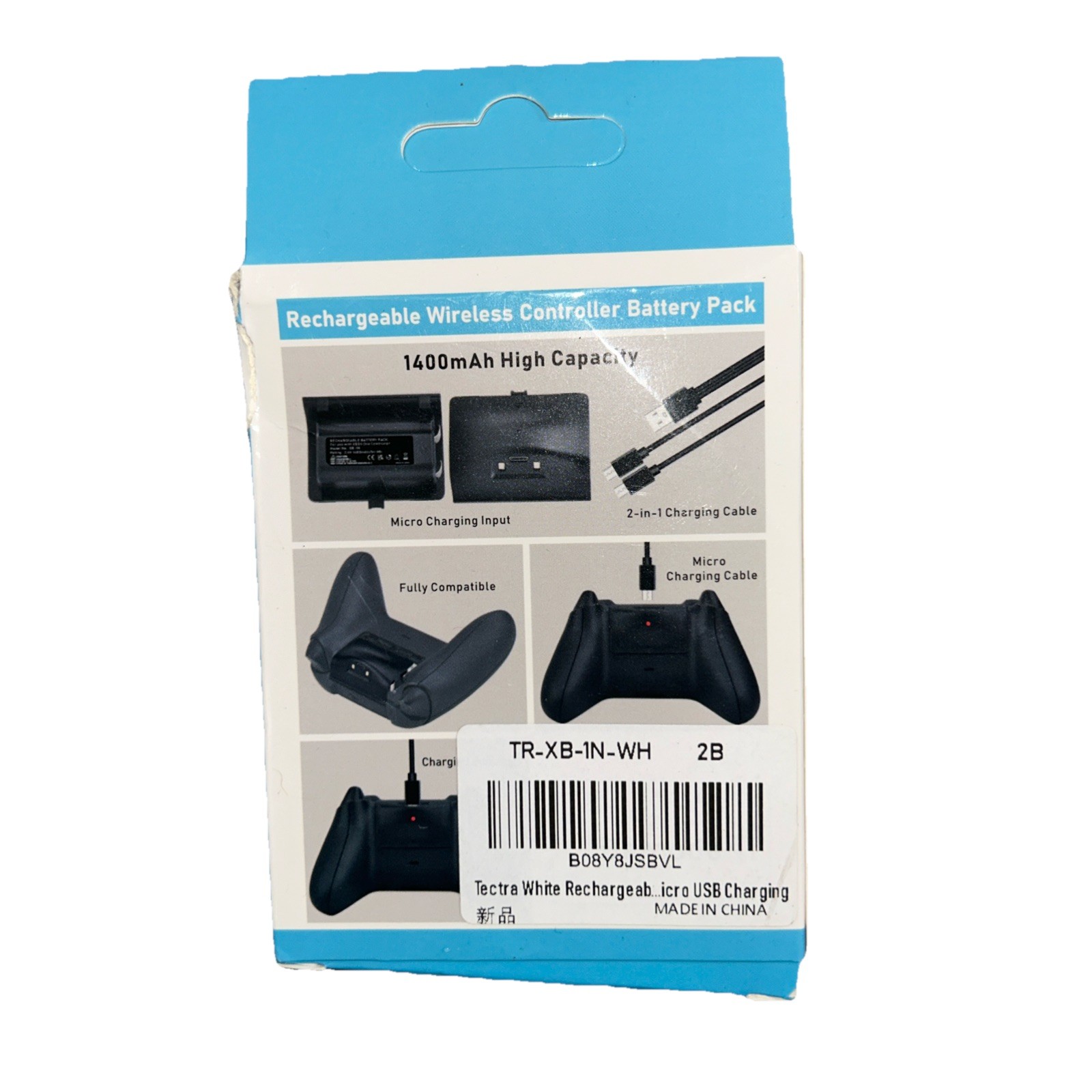 Rechargeable Battery Pack For XBox One X/S Series X/S Controller & Charger Read