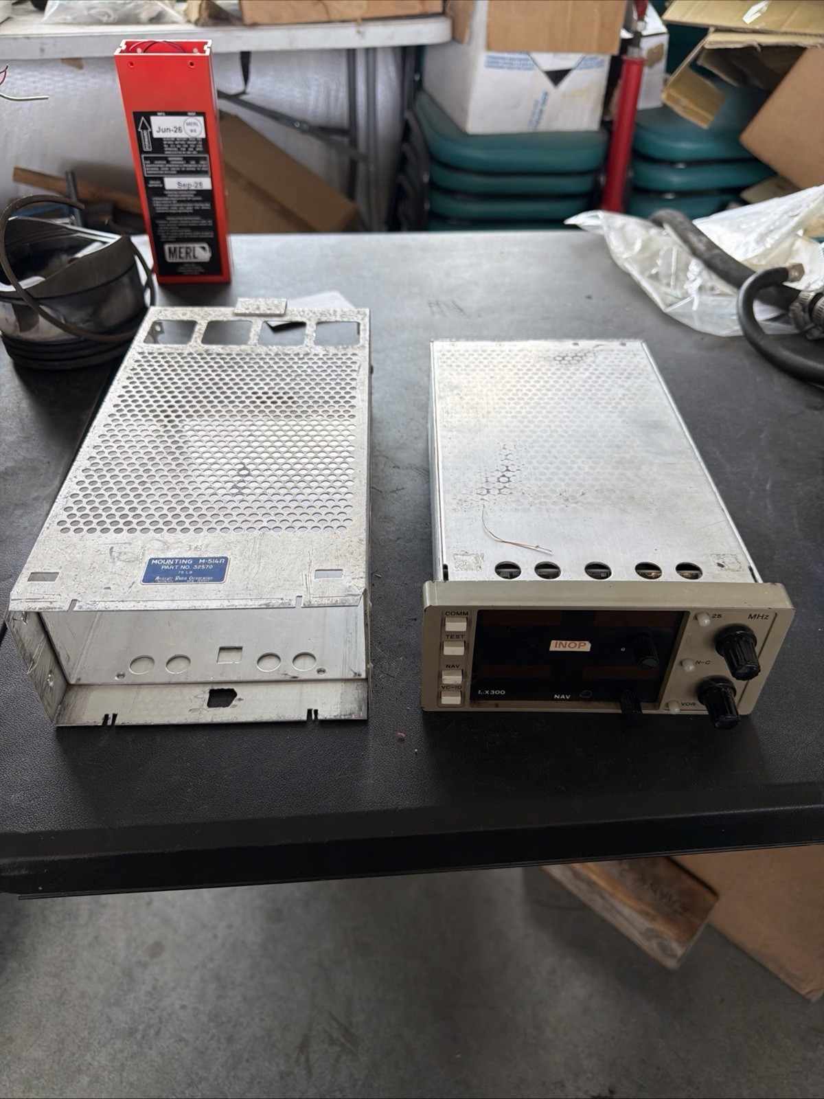 TKM MX 300 NAV/COMM 14 VDC P/N  MX300 *READ*