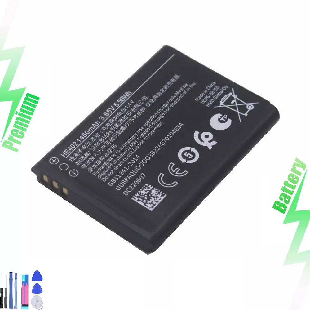 HE402 N139DL 1450mAh Battery, Brand New For Nokia Battery for Nokia 2760