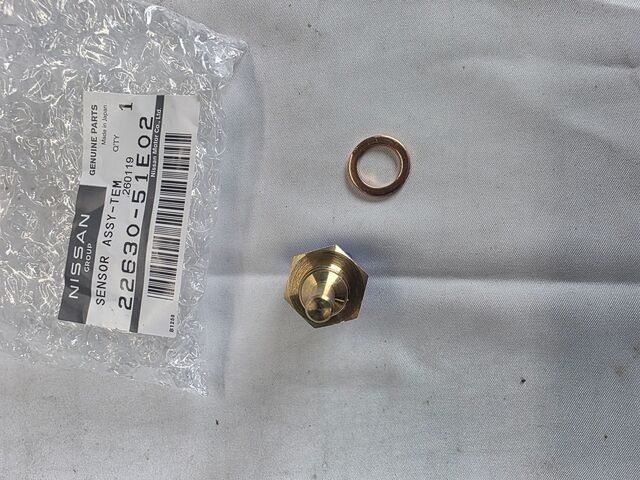 Genuine OEM Nissan Engine Coolant Temperature Sensor 22630-51E02