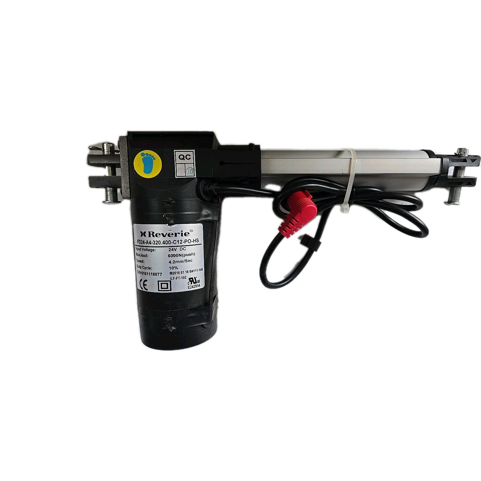 Reverie Adjustable Bed Lift Actuator Foot Motor FD24-A4-320.400-C12-PO HS