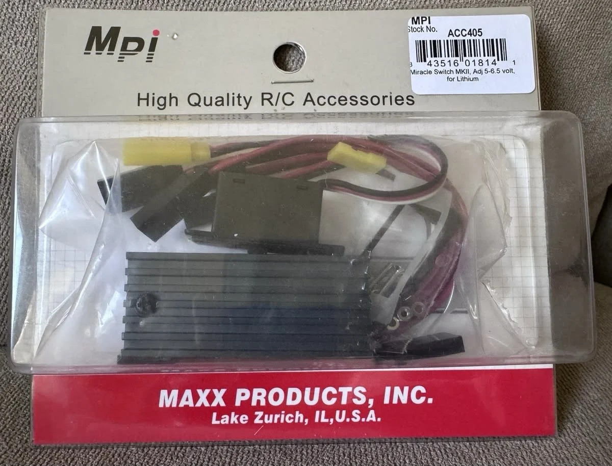 ACC405 MPI Miracle Switch MKII, Adjustable 5-6.5 volt, for Lithium