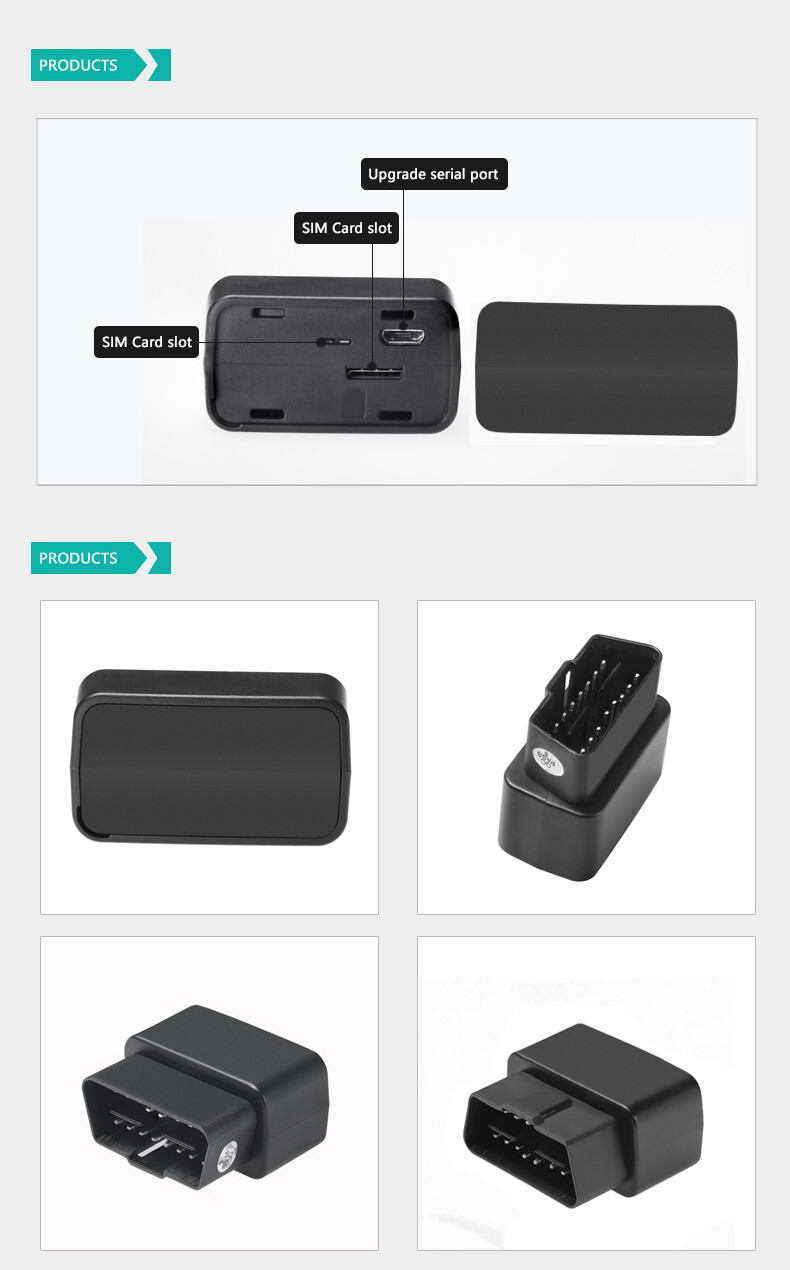 Car GPS Tracker Device For Real Time Tracking Stop Time Direction Speed Mileage