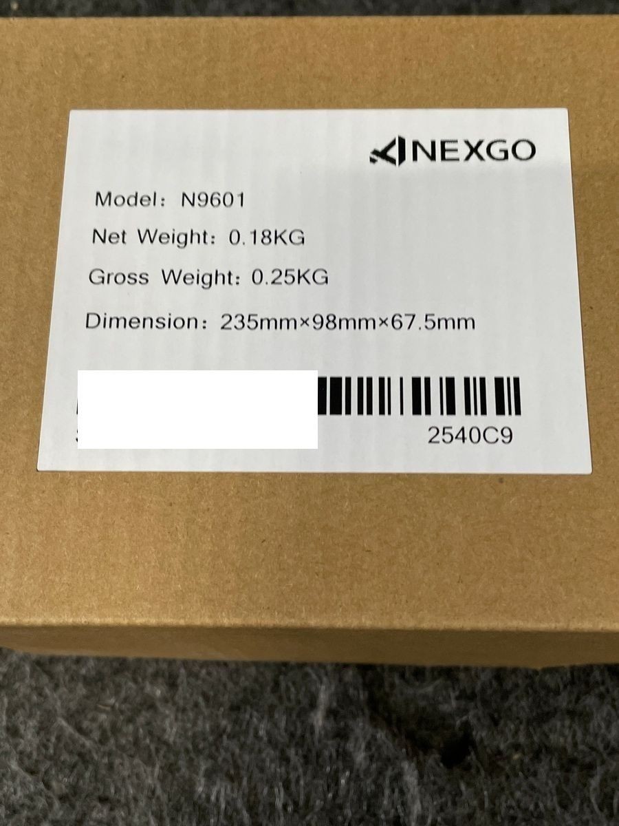 NEXGO N9601 Charging Base 5V 2A