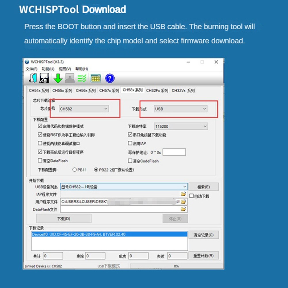Bluetooth 5.3 RF2.4G Microcontroller Multifunction Portable Low Bluetooth3939