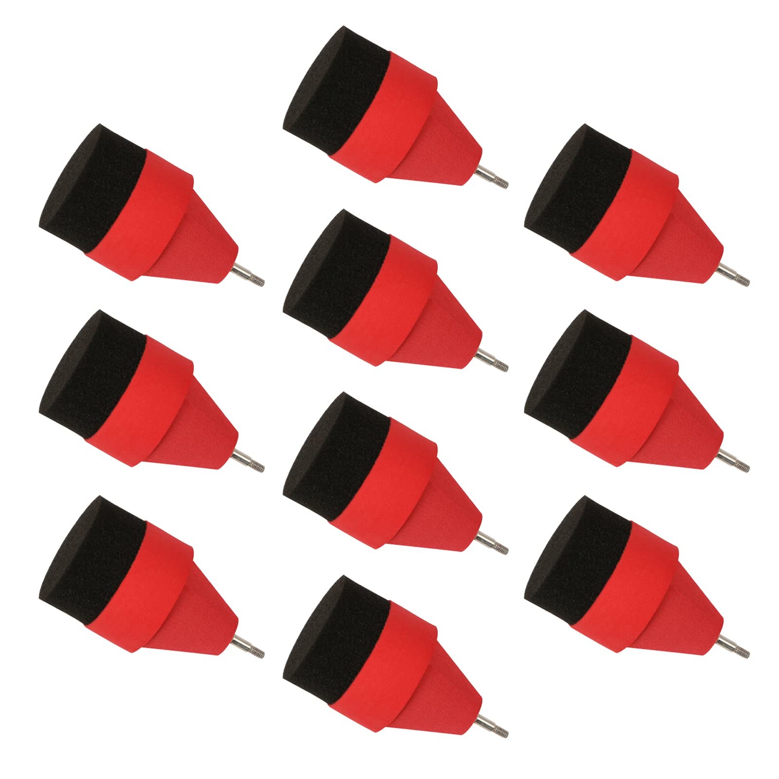Eyourlife Foam Arrow Tips 10 Pack Arrowheads Practice for LARP Red