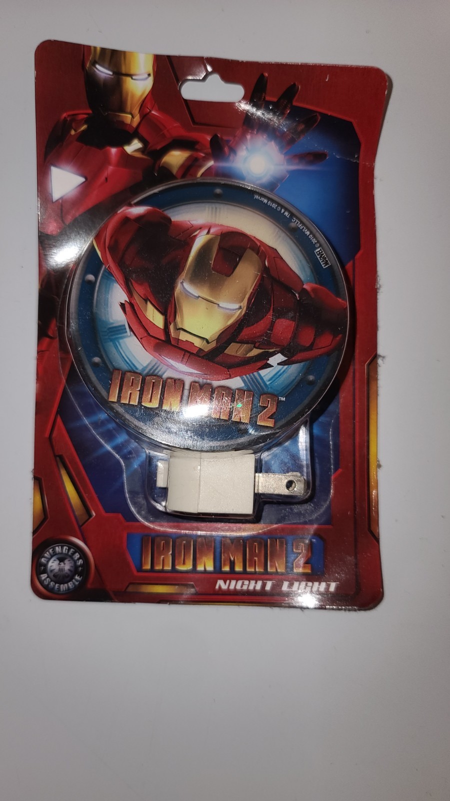 IRON MAN 2 THE MOVIE NIGHT LIGHT