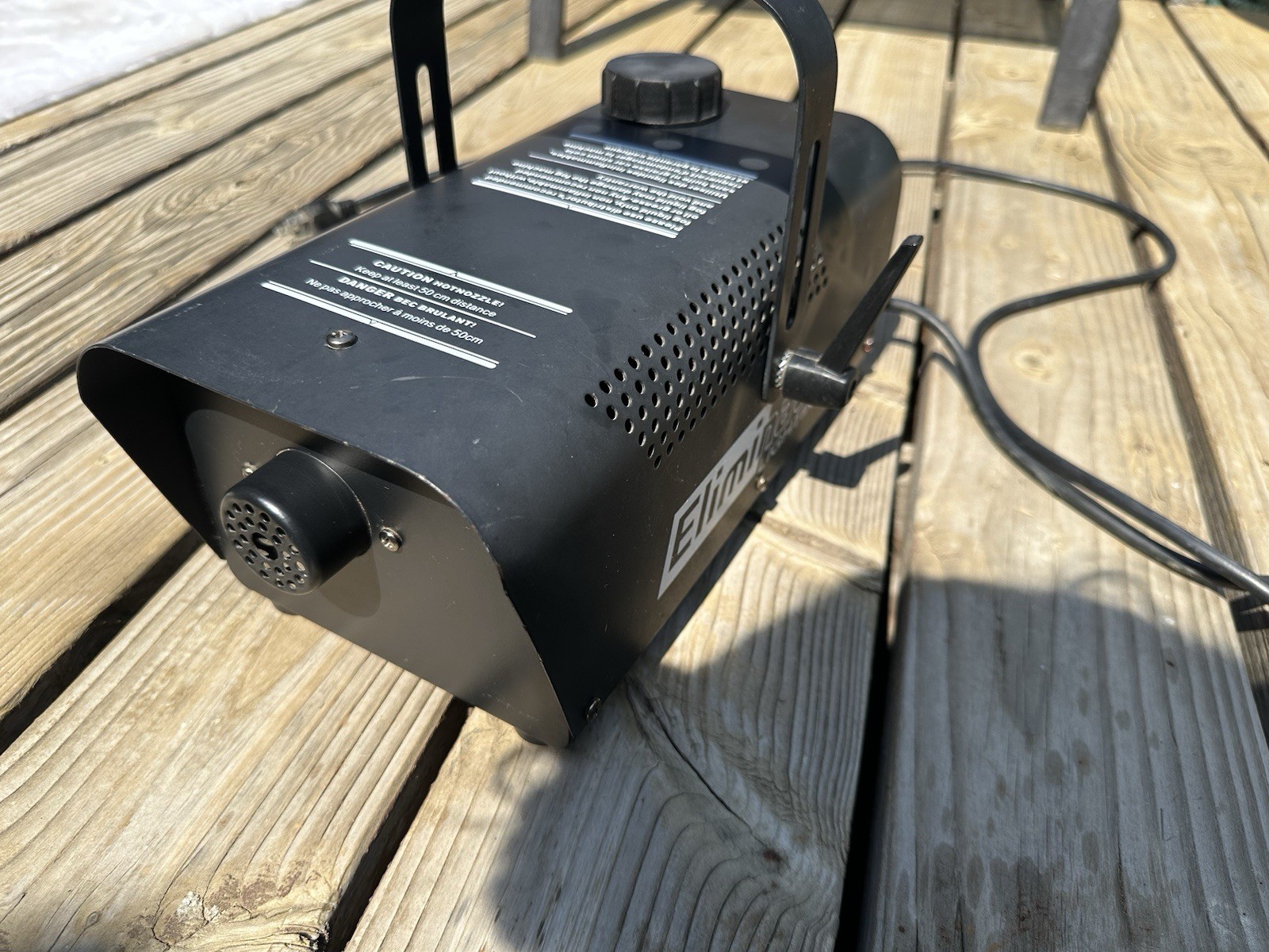 Eliminator Lighting E-119 Fog Machine 700 Watt Heater Intertek 2003021