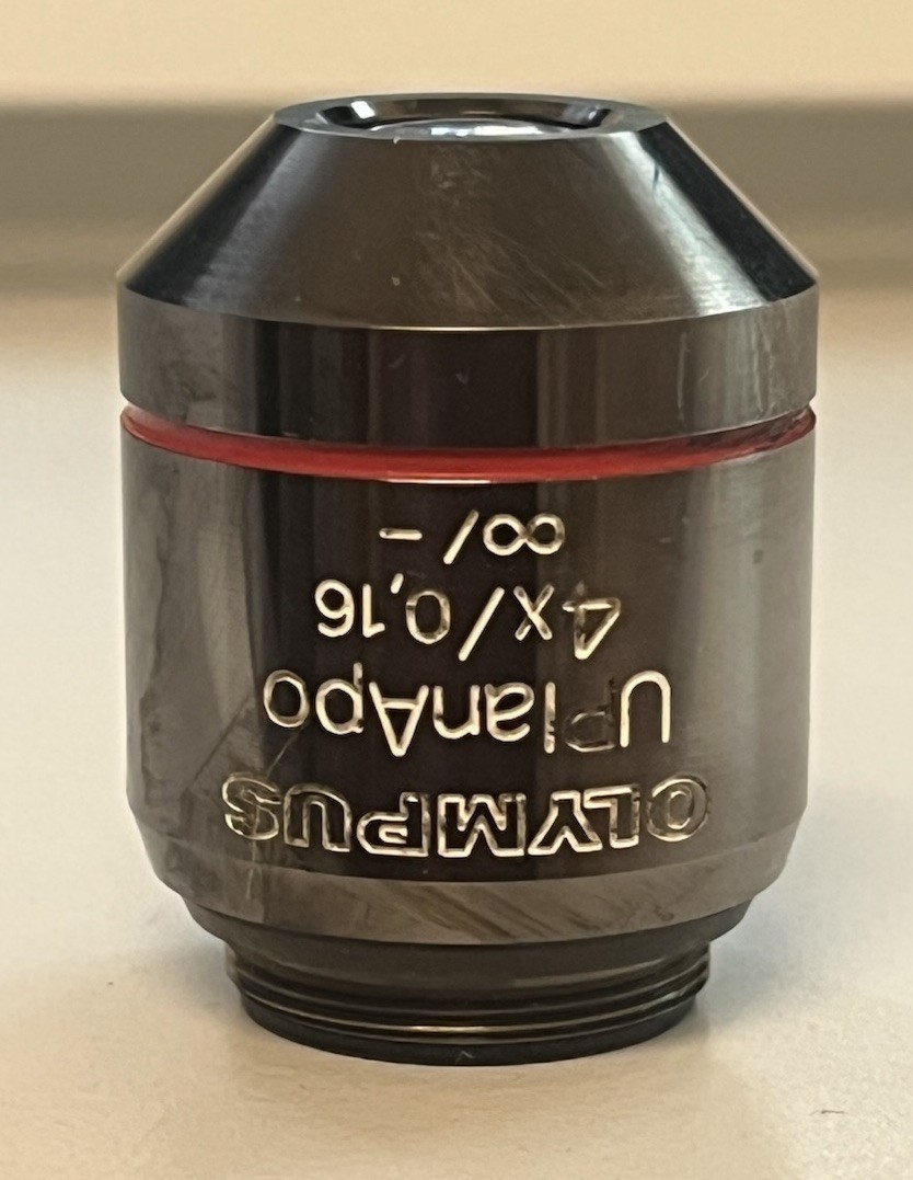 Olympus UPlanSApo 4x/0.16  Microscope Objective