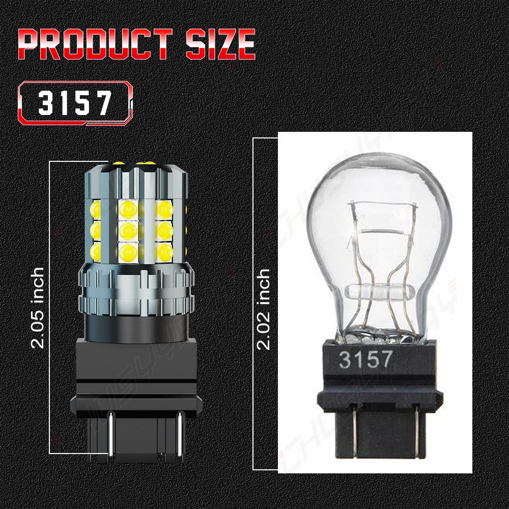 6000K LED Backup Reverse Light Bulbs White for Chevy Silverado 1500 1999-2013